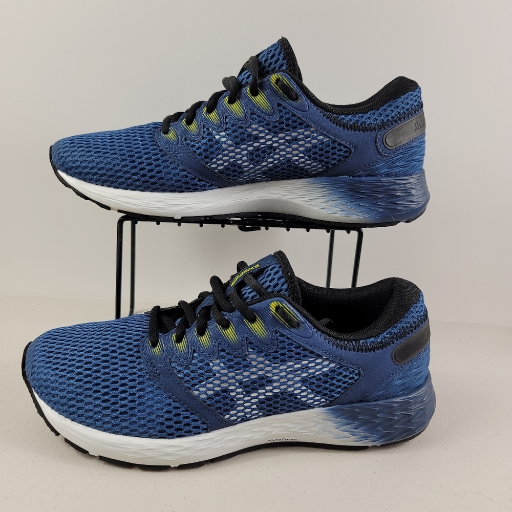 Asics Roadhawk FF 2 MX Running Shoe Blue/green/ Men Sneakers Sz 8 Men's